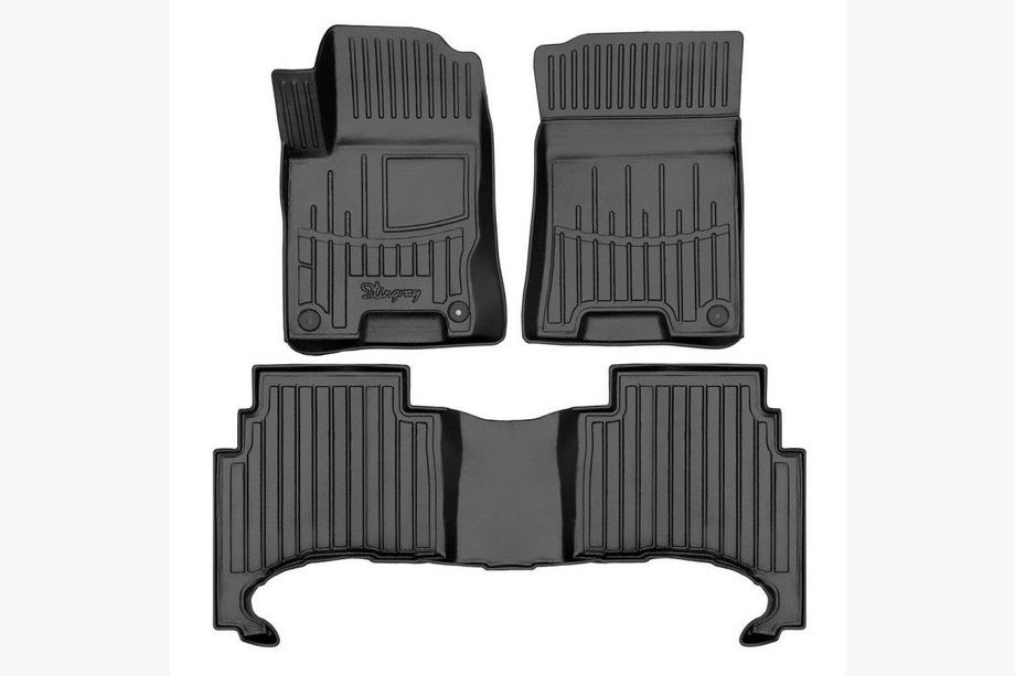 KIA Tasman 2025– Stingray 3D gumijas paklājiņi (3 gab.) Image