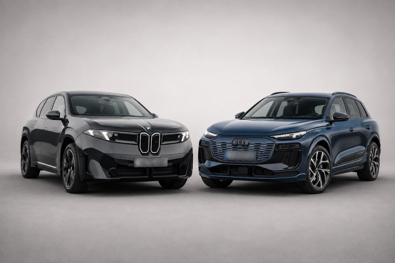 BMW iX3 vs Audi Q6 e-tron: premium elektro krosovaru salīdzinājums