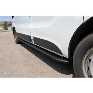 Sānu pakāpieni Premium (2 gab., nerūsējošais tērauds) Black Fiat Talento 2016– foto 1