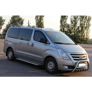 Bullbar WT003-2 (nerūsējošais tērauds) Hyundai H300, H1, Starex 2008–2020 foto 2