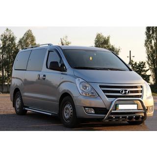 Bullbar WT003-2 (nerūsējošais tērauds) Hyundai H300, H1, Starex 2008–2020 foto 3