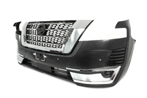 Nissan Patrol Y62 2010–2024 Priekšējais bamperis komplektā (2020-2024) foto 3