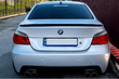BMW E60: M5 stila spoilera uzstādīšana foto 3