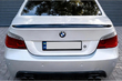 BMW E60: M5 stila spoilera uzstādīšana foto 1