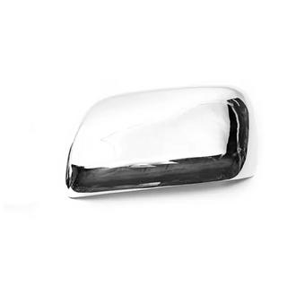Kreisā sānu spoguļa uzlika, nerūsējošais tērauds (1 gab.) Toyota Land Cruiser 200 2007–2021