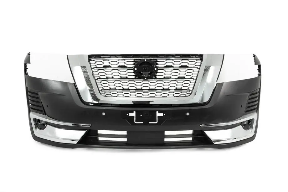Nissan Armada 2016–2024 Priekšējais buferis komplektā (2021–2024) Foto 2