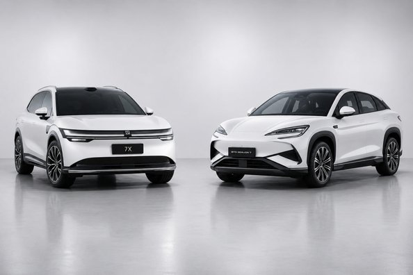 Zeekr 7X vs BYD Sealion 7: Ķīnas elektrisko SUV salīdzinājums