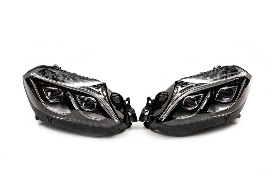 Mercedes GL/GLS klase X166 2012–2019 Priekšējie lukturi Xenon uz LED (auto pārbūvētiem no GL uz GLS, 2 gab.) Image