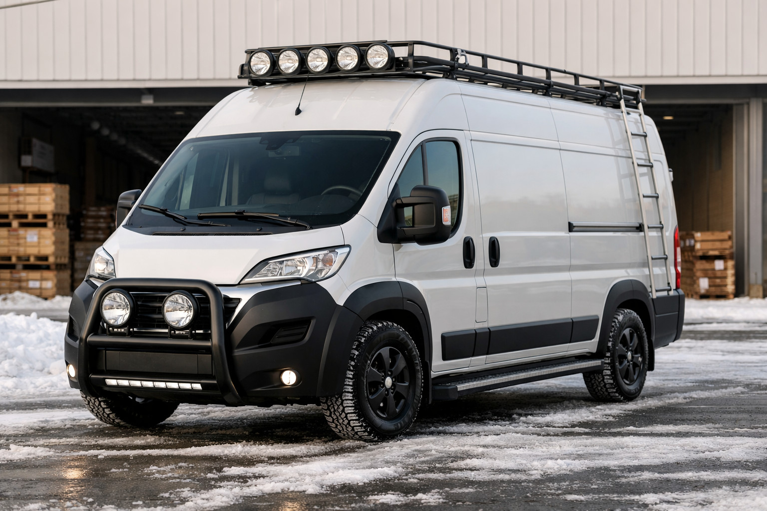 Sākuma uzlabojums Fiat Ducato 2014+ darbam, ziemai un lieliem nobraukumiem