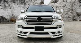 Toyota Land Cruiser 200 2007–2021 Priekšējā bampera lūpas spoilers Wald (2016-2021) foto 3
