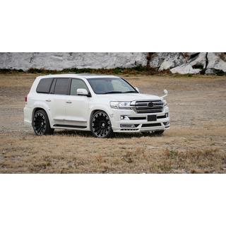 Priekšējā bampera lūpas spoilers Wald (2016-2021) Toyota Land Cruiser 200 2007–2021 foto 4