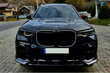 BMW X7 G07: priekšējā bampera karbona tūnings un LED reste foto 2