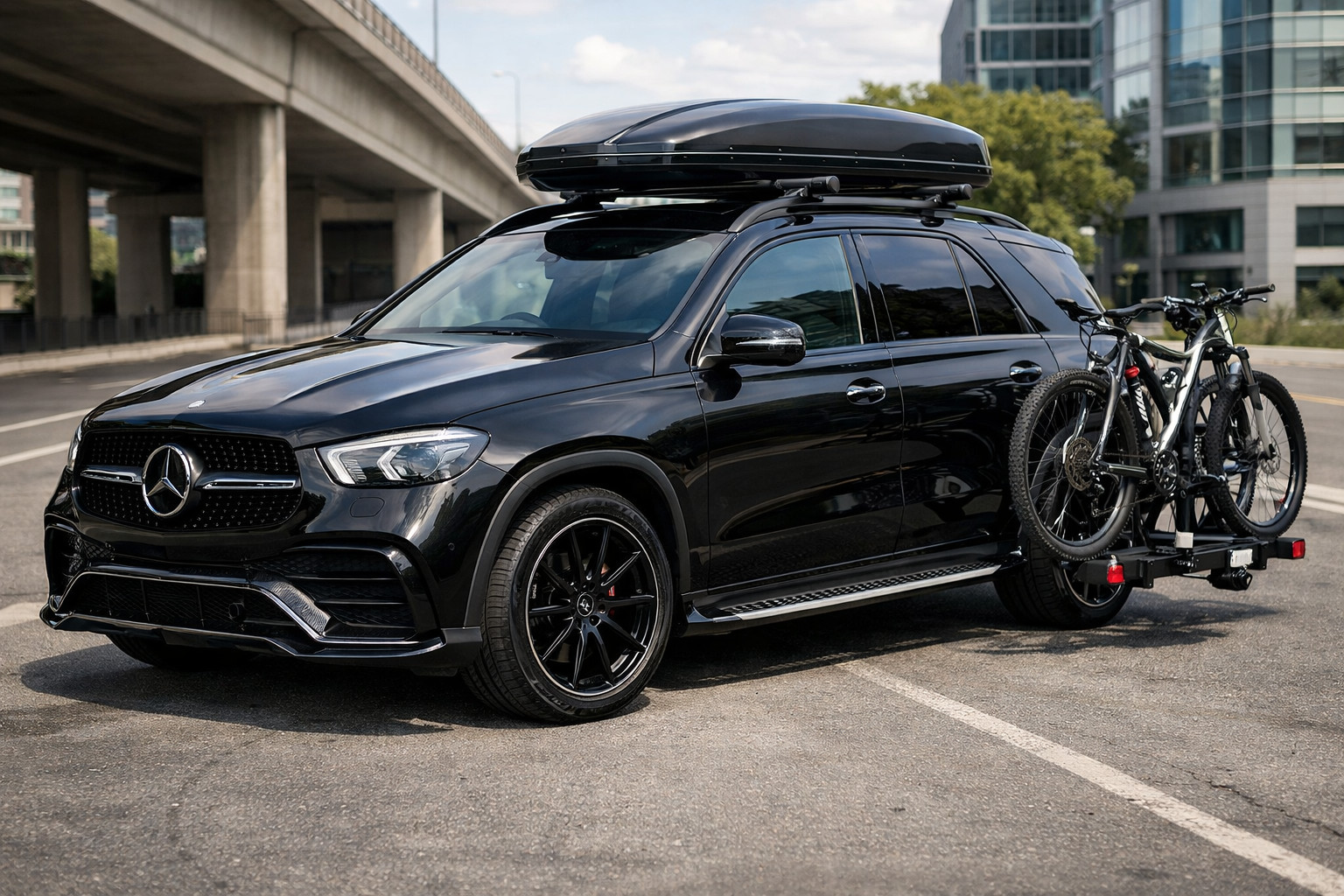Sākuma uzlabojums Mercedes GLE W167 pilsētai un šosejai