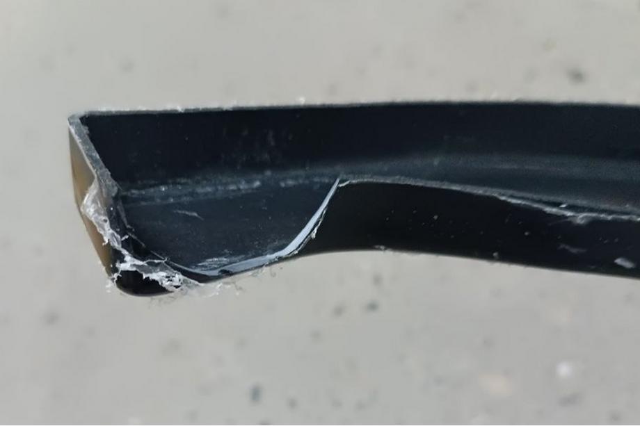BMW 5. sērija F10/F11 2010–2016 Izpārdošana Priekšējais lip spoilers DPT V2 (M5, melns spīdīgs) Foto 2