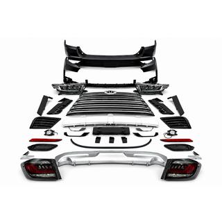 LX600-Style virsbūves komplekts (2010-2013) Toyota Highlander 2008–2013 foto 3