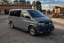 Volkswagen T5 Caravelle 2004–2010 Sānu pakāpieni Premium Black (2 gab., nerūsējošais tērauds) foto 2