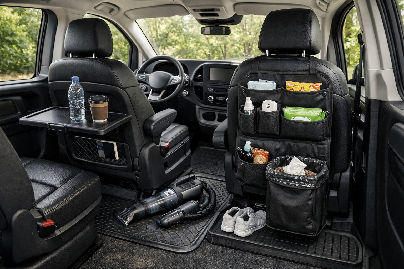 Sākotnējais Mercedes Vito/V-Class W447 uzlabojums tīram salonam pasažieru režīmā