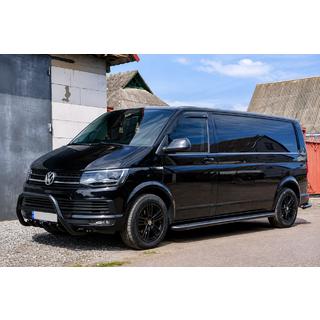Sānu pakāpieni Premium Black (2 gab., nerūsējošais tērauds) foto 1