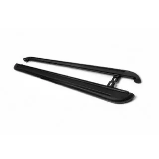 Sānu pakāpieni Premium Black (2 gab., nerūsējošais tērauds) foto 1
