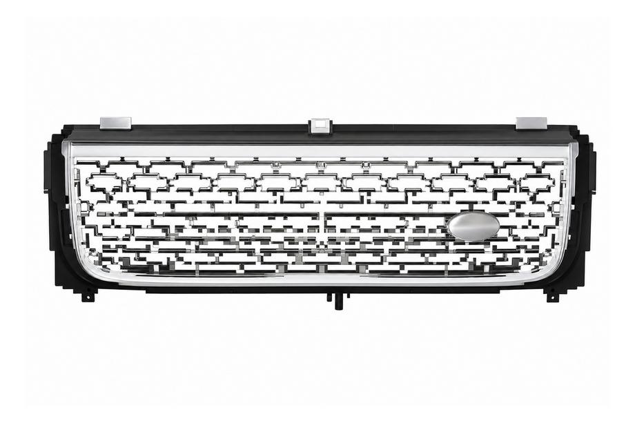 Range Rover III L322 2002–2012 Sudraba radiatora reste (2002-2004) Image