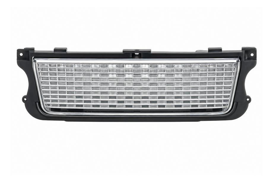 Range Rover III L322 2002–2012 Radiatora reste ar sānu restēm, sudrabota (2010-2012) Image