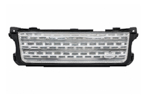 Range Rover III L322 2002–2012 Sudraba radiatora reste (facelift 2010→2013) foto 1