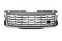 Range Rover IV L405 2013–2021 Pilnīgi melns radiatora režģis (feislifts 2013→2023) foto 1