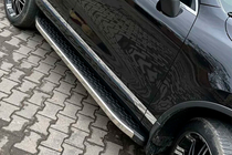 Volkswagen Touareg 2010–2018 Sānu pakāpieni BlackLine (2 gab., alumīnijs) foto 3