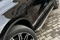 Volkswagen Touareg 2010–2018 Sānu pakāpieni BlackLine (2 gab., alumīnijs) foto 4