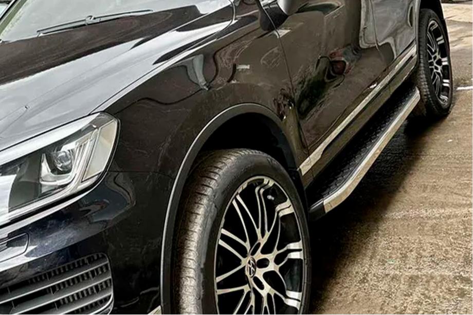 Volkswagen Touareg 2010–2018 Sānu pakāpieni BlackLine (2 gab., alumīnijs) Image