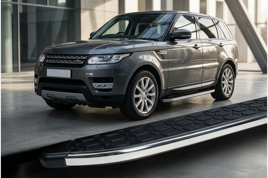 Range Rover Sport 2014–2022 Sānu pakāpieni BlackLine (2 gab., alumīnijs) Image