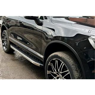 Sānu pakāpieni BlackLine (2 gab., alumīnijs) Volkswagen Touareg 2002–2010 foto 4