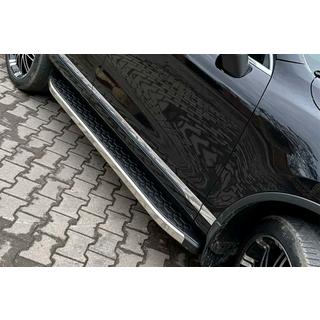 Sānu pakāpieni BlackLine (2 gab., alumīnijs) Volkswagen Touareg 2002–2010 foto 1