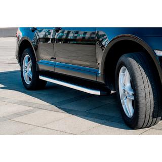 Sānu pakāpieni BlackLine (2 gab., alumīnijs) Volkswagen Touareg 2002–2010 foto 2