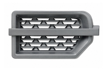 Land Rover Discovery III 2004–2009 Sudraba spārna ventilācijas restes foto 1