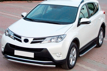 Toyota Rav 4 2013–2018 Sānu pakāpieni BlackLine (2 gab., alumīnijs) foto 1