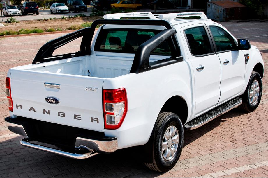 Ford Ranger 2011–2022 Sānu pakāpieni BlackLine (2 gab., alumīnijs) Image