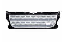 Land Rover Discovery IV 2009–2017 Radiatora reste, melns rāmis / sudraba siets (2014) foto 1