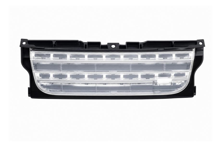 Land Rover Discovery IV 2009–2017 Radiatora reste, melns rāmis / sudraba siets (2014) Image