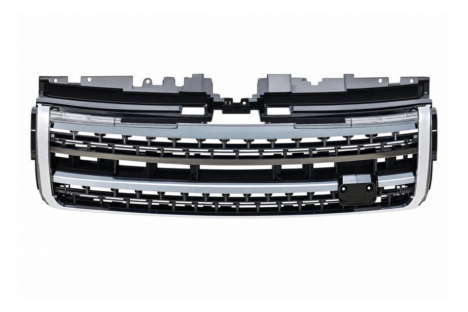 Range Rover Evoque 2012–2018 Melns radiatora režģis ar sudraba ieliktņiem (2016) Image