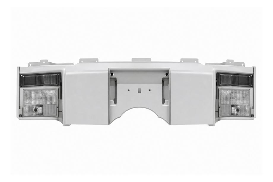 Land Rover Freelander II 2006–2014 Priekšējā bampera vilkšanas āķa vāciņš, hromēts (2010) Foto 1