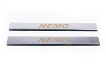 Citroen Nemo 2007–2017 Durvju sliekšņu uzlikas Carmos V1 (2 gab., nerūsējošais tērauds) foto 2
