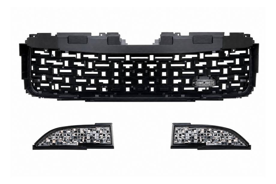 Land Rover Discovery Sport 2014– Melns radiatora režģis + spārna žaunas Image