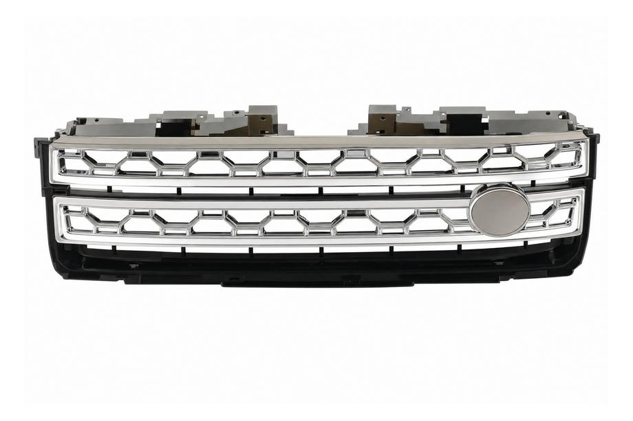 Land Rover Discovery Sport 2014– Sudraba radiatora reste (OE stils) Image