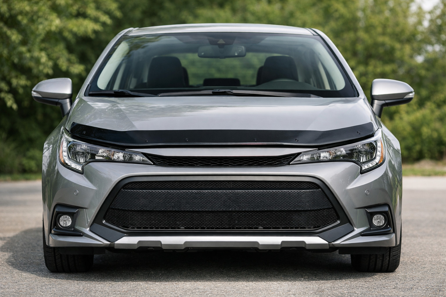 Priekšpuses starta komplekts Toyota Corolla 2019+: aizsardzība pret akmentiņiem un kukaiņiem