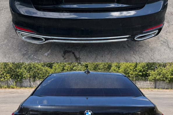 BMW 7 Series G12 2015–2022: restaila komplekta uzstādīšana M760 2021 – mūsu darbi Foto 2
