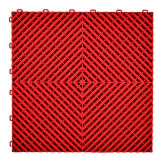 Moduļu flīze P/P (40x40x1.8 cm, sarkana)