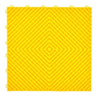 Modulāra flīze P/P (40×40×1,8 cm, dzeltena)