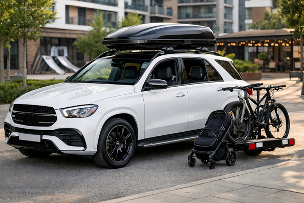 Sākuma uzlabojums Mercedes GLE W167 pilsētai un ģimenei