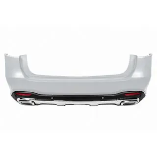 Aizmugurējais difuzors GLS450 2025-Design (ar hromētiem izplūdes uzgaļiem)